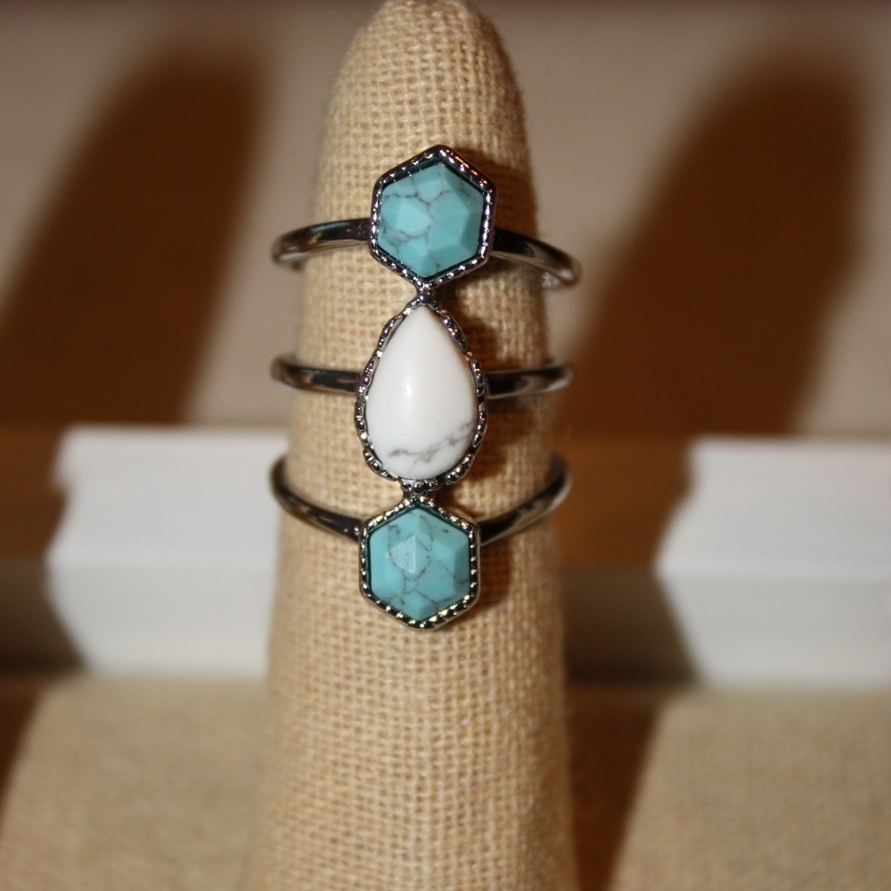 Turkish Delight Triple Band Ring